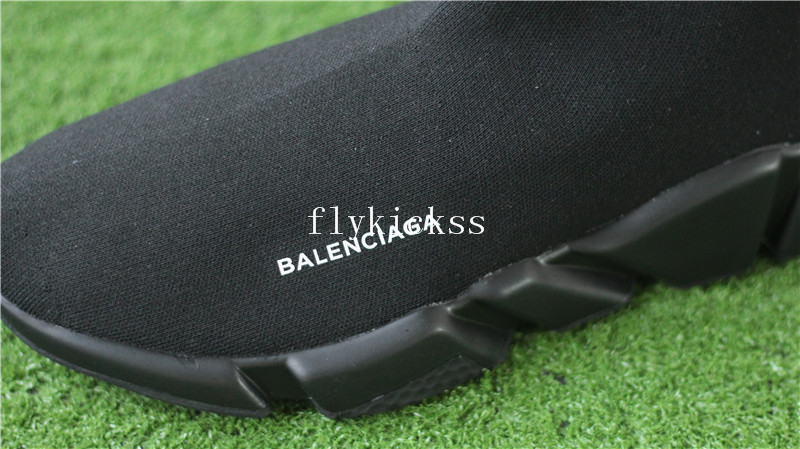 Best Quality Balenciaga Speed Trainer Sock Race Runners Triple Black